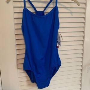 MOTIONWEAR plain royal blue leotard